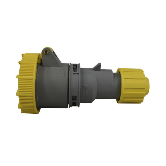 Toma Aérea 16A 2P + T 4H IP67 130V Amarillo MULTIMAX PALAZZOLI
