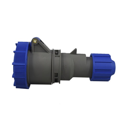 Toma Aérea 16A 2P + T 6H IP67 250V Azul MULTIMAX PALAZZOLI