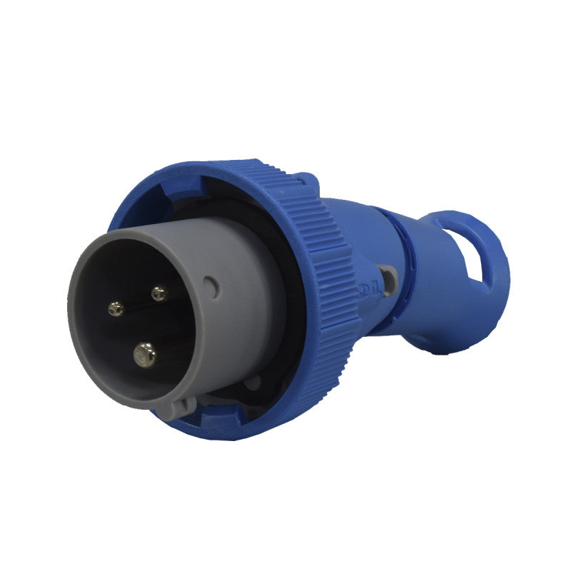 Clavija 16A 2P + T 6H IP67 230V Azul X-CEE PALAZZOLI