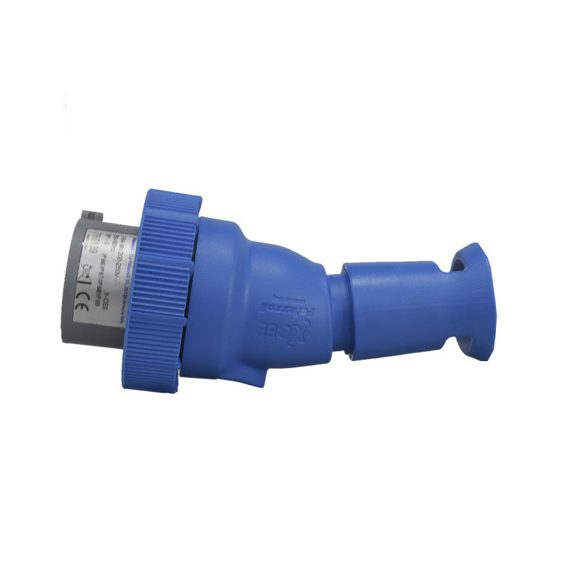 Clavija 16A 3P + T 9H IP67 230V Azul X-CEE PALAZZOLI
