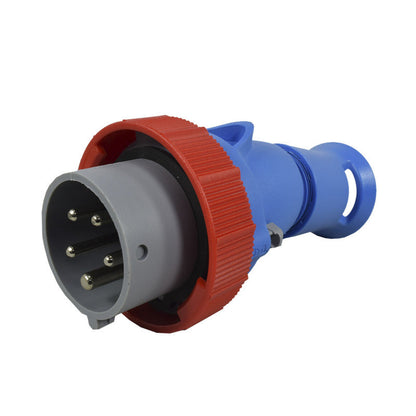 Clavija 16A 3P+N+T 6H IP67 400V Rojo X-CEE PALAZZOLI