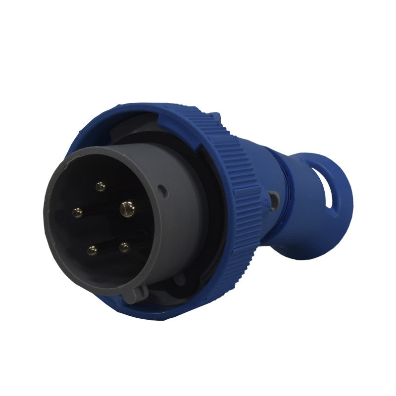 Clavija 16A 3P+N+T 9H IP67 230V Azul X-CEE PALAZZOLI