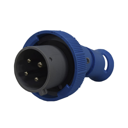 Clavija 32A 3P + T 9H IP67 230V Azul X-CEE PALAZZOLI