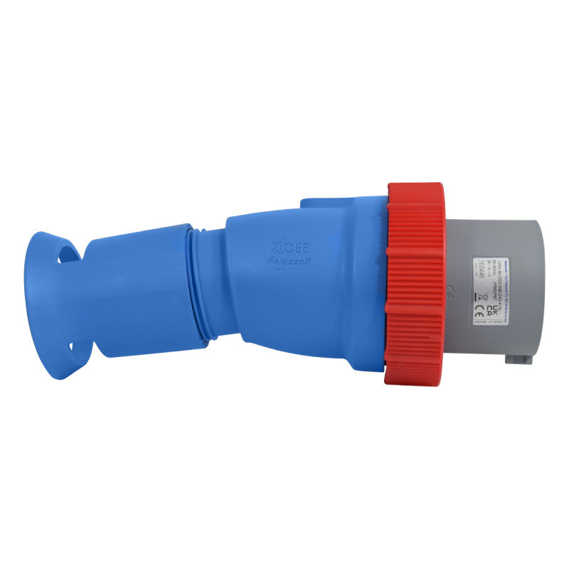 Clavija 125A 3P+N+T 6H IP67 400V Rojo X-CEE PALAZZOLI