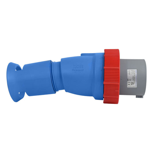 Clavija 125A 3P+N+T 6H IP67 400V Rojo X-CEE PALAZZOLI