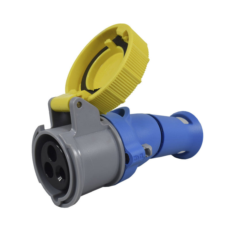 Toma Aérea 16A 2P + T 4H IP67 110V Amarillo X-CEE PALAZZOLI