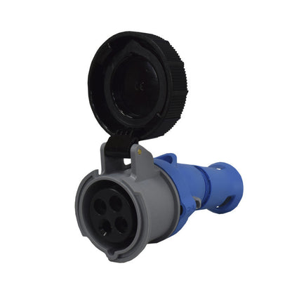 Toma Aérea 16A 3P + T 7H IP67 500V Negro X-CEE PALAZZOLI