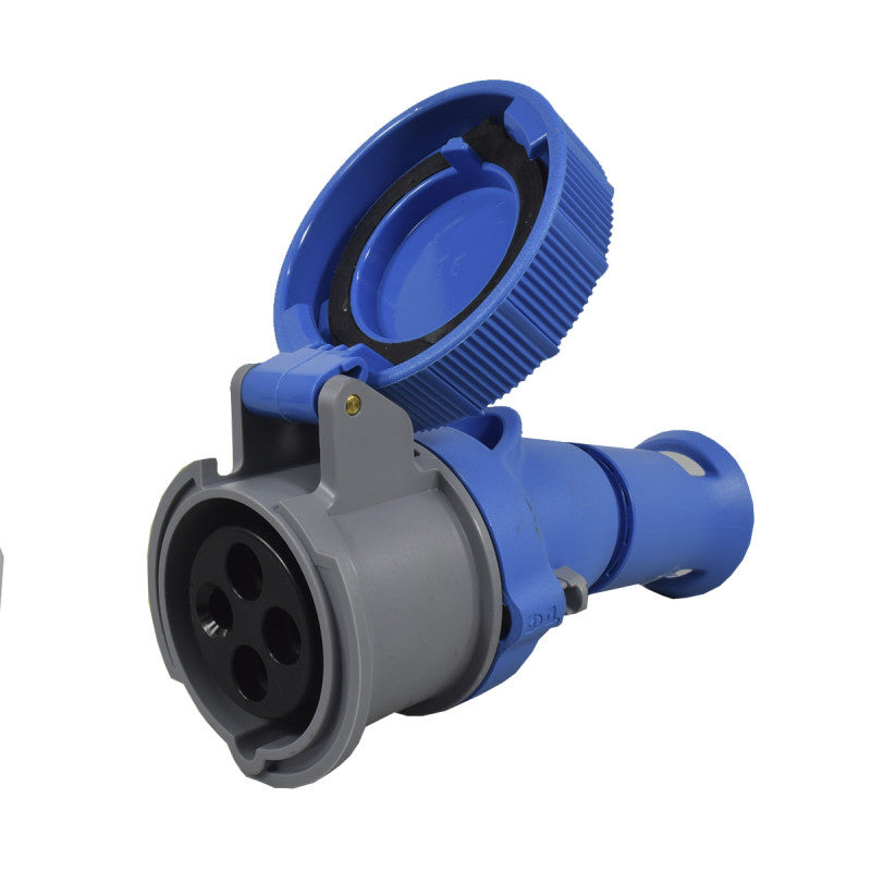 Toma Aérea 16A 3P + T 9H IP67 230V Azul X-CEE PALAZZOLI