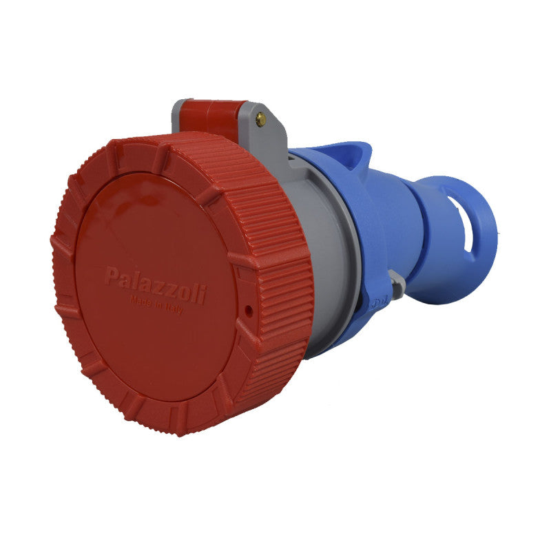 Toma Aérea 16A 3P+N+T 6H IP67 400V Rojo X-CEE PALAZZOLI