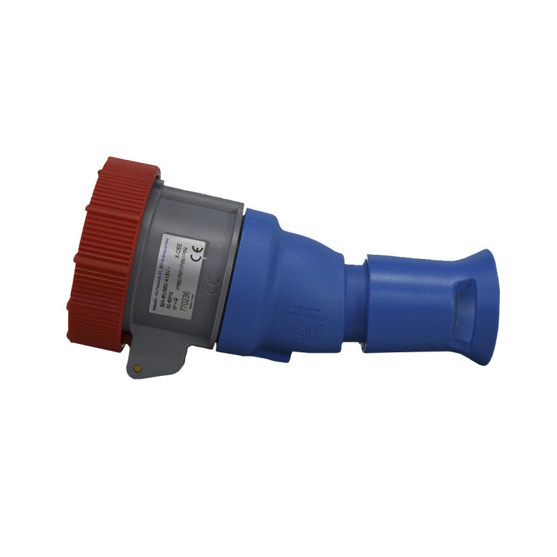Toma Aérea 32A 3P + T 6H IP67 400V Rojo X-CEE PALAZZOLI