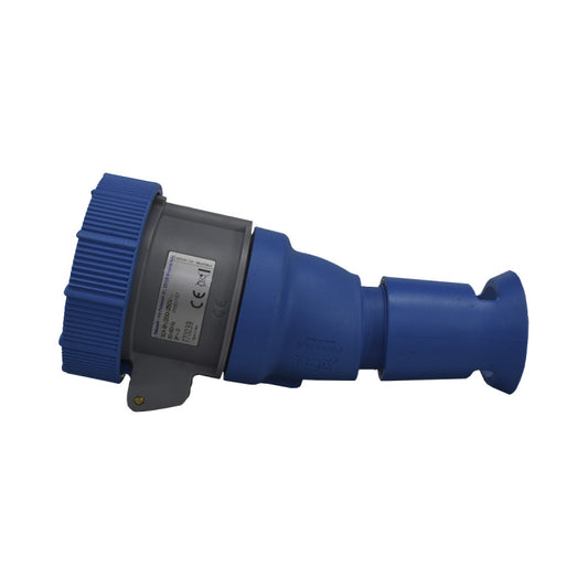 Toma Aérea 32A 3P + T 9H IP67 230V Azul X-CEE PALAZZOLI