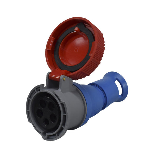 Toma Aérea 32A 3P+N+T 6H IP67 400V Rojo X-CEE PALAZZOLI