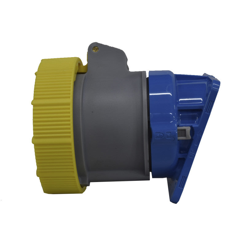 Toma Incrustar 32A 2P + T 4H IP67 110V Amarillo X-CEE PALAZZOLI