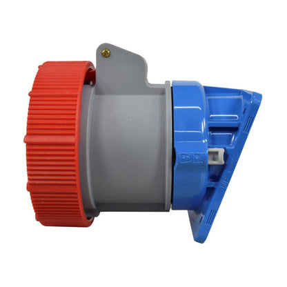 Toma Incrustar 32A 3P + T 6H IP67 400V Rojo X-CEE PALAZZOLI