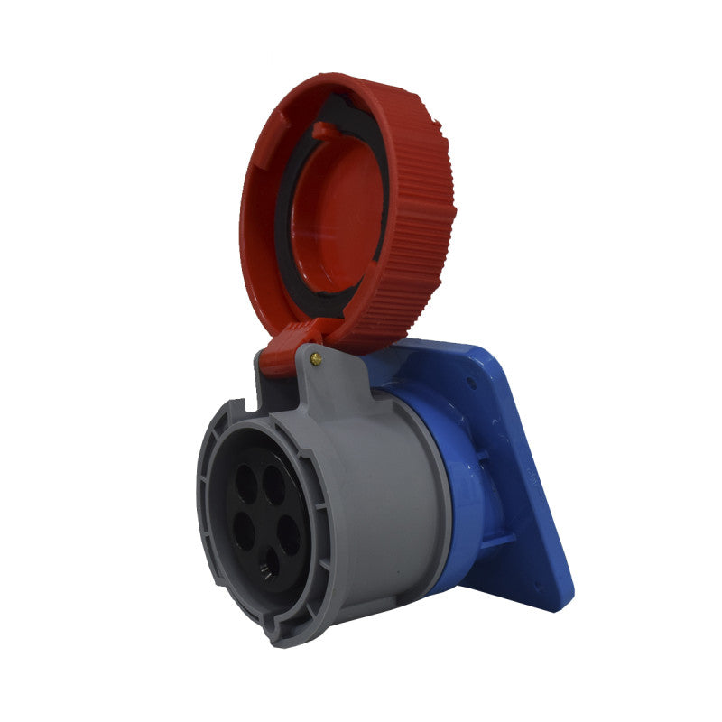 Toma Incrustar 32A 3P+N+T 6H IP67 400V Rojo X-CEE PALAZZOLI