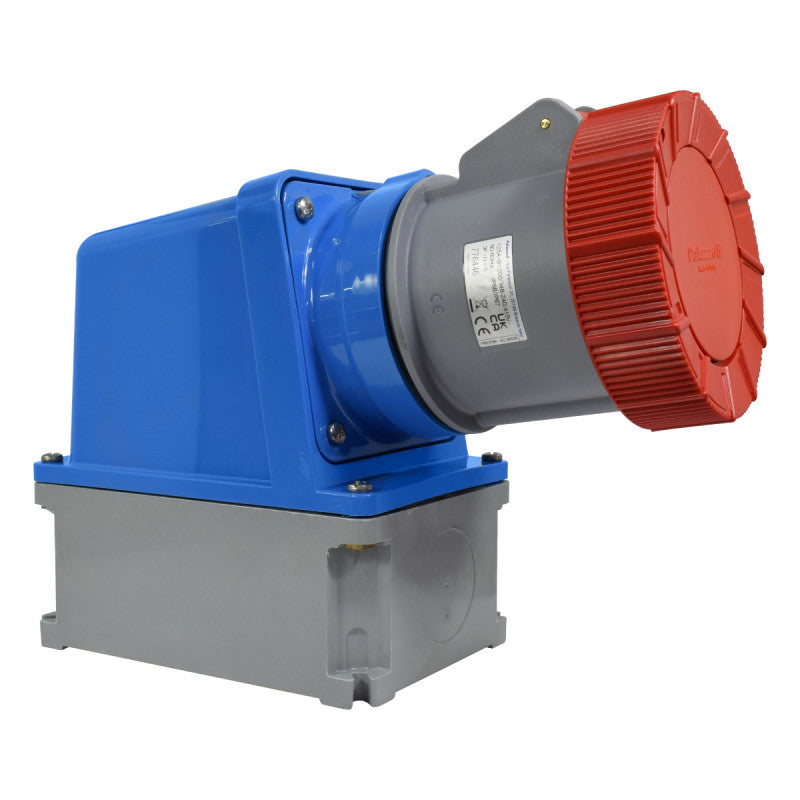 Toma Sobreponer 125A 3P+N+T 6H IP67 400V Rojo X-CEE PALAZZOLI