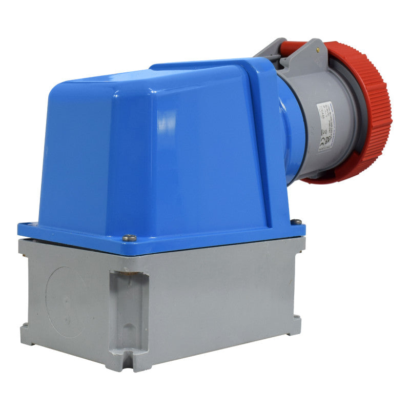 Toma Sobreponer 125A 3P+N+T 6H IP67 400V Rojo X-CEE PALAZZOLI