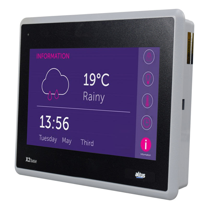 Pantalla HMI ALTUS X2-BASE-7 vista adicional del producto