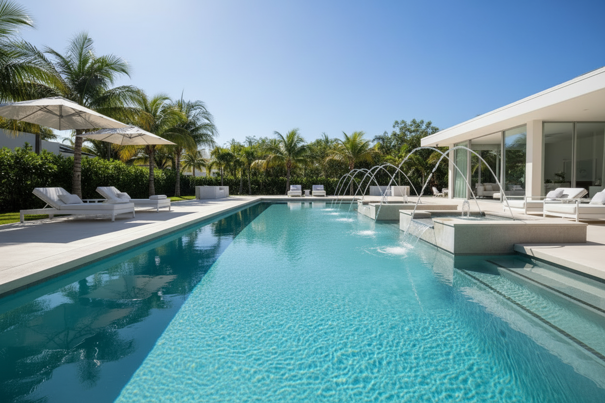 Equipos para Piscina rectangular