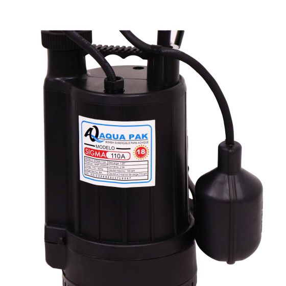 Bomba de Achique SIGMA l 1/4HP l 1,25" l 1x115VAC