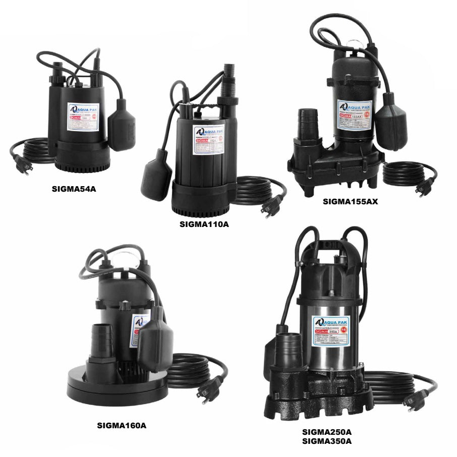 Bomba de Achique SIGMA l 1HP l 2" l 1x115VAC