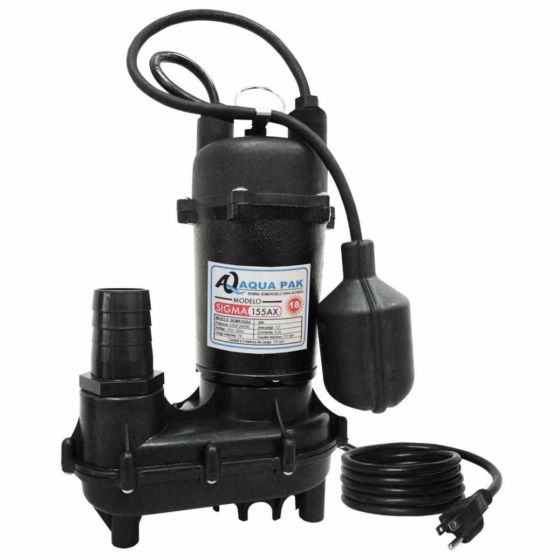 Bomba de Achique SIGMA l 1/2HP l 1,5" l 1x115VAC