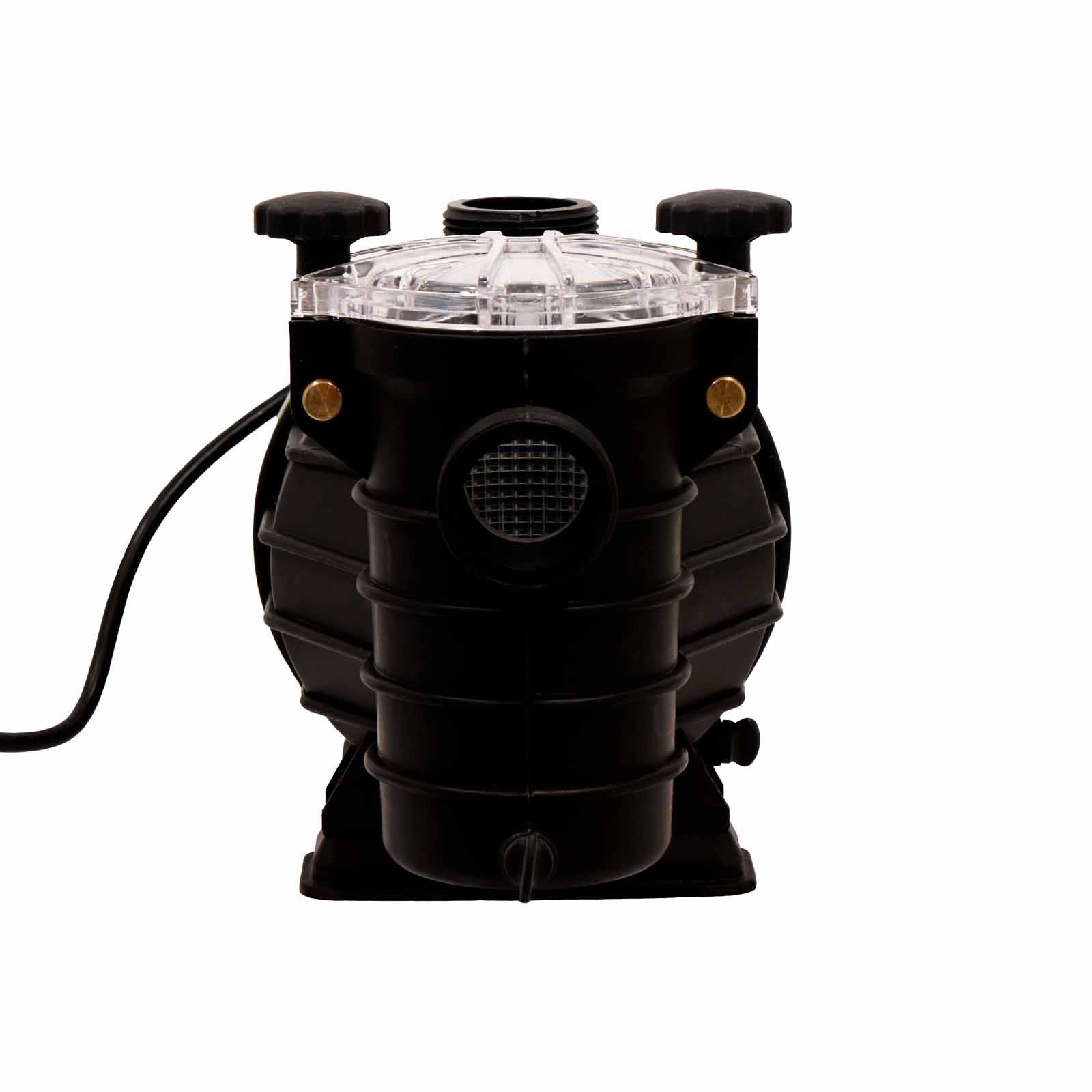 Bomba de Piscina AQUA PAK SILVER l 1,2 HP l 220V l 1-1/2" X 1-1/2" l 100 - 320 lpm / 26,41 - 84,53 gpm l 2,5 - 16 m